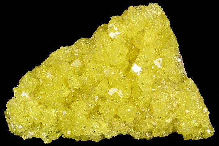 Sulfur Crystals on Matrix - Bolivia #66300